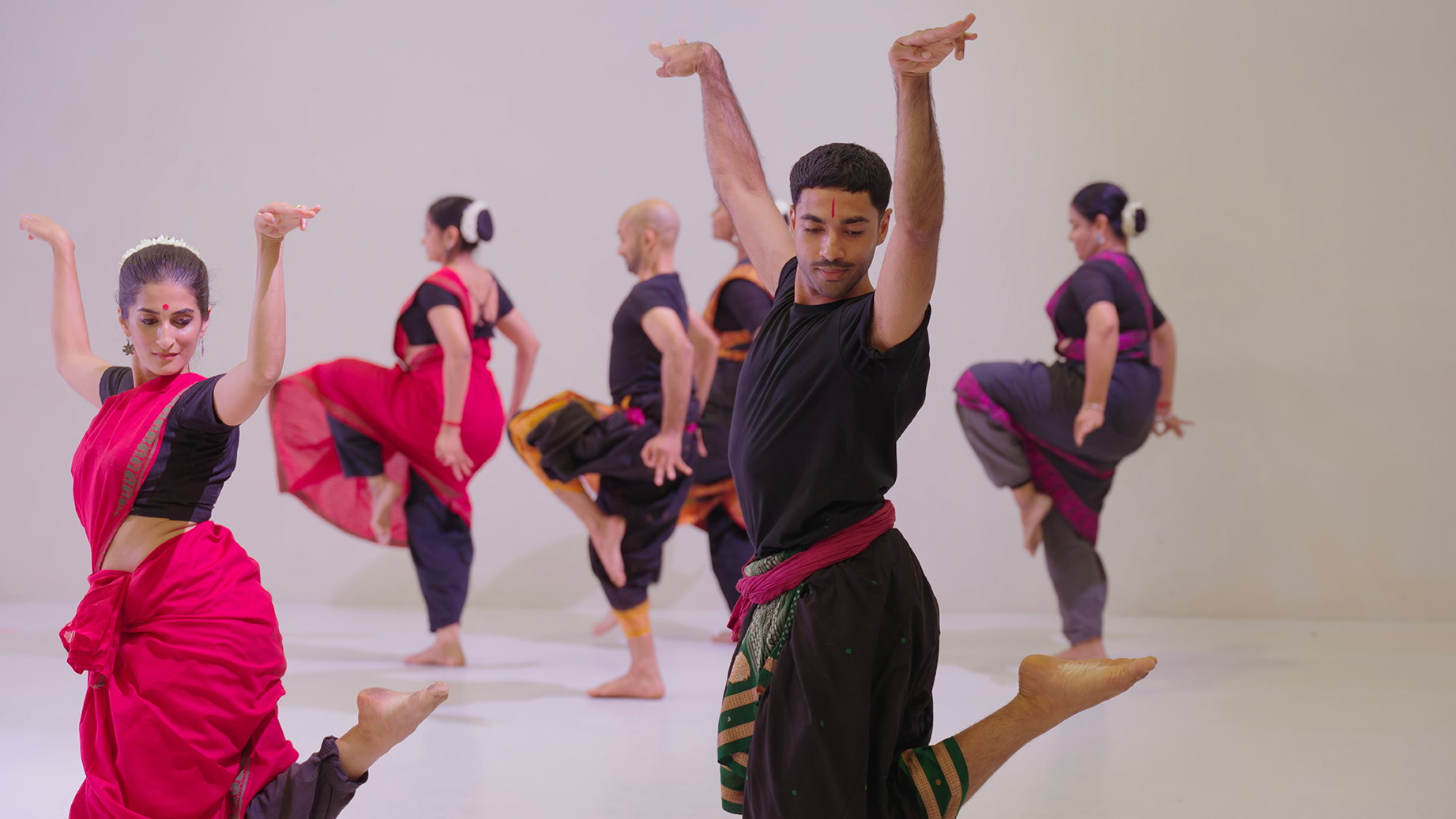 Nishant Krishnan performing onstage