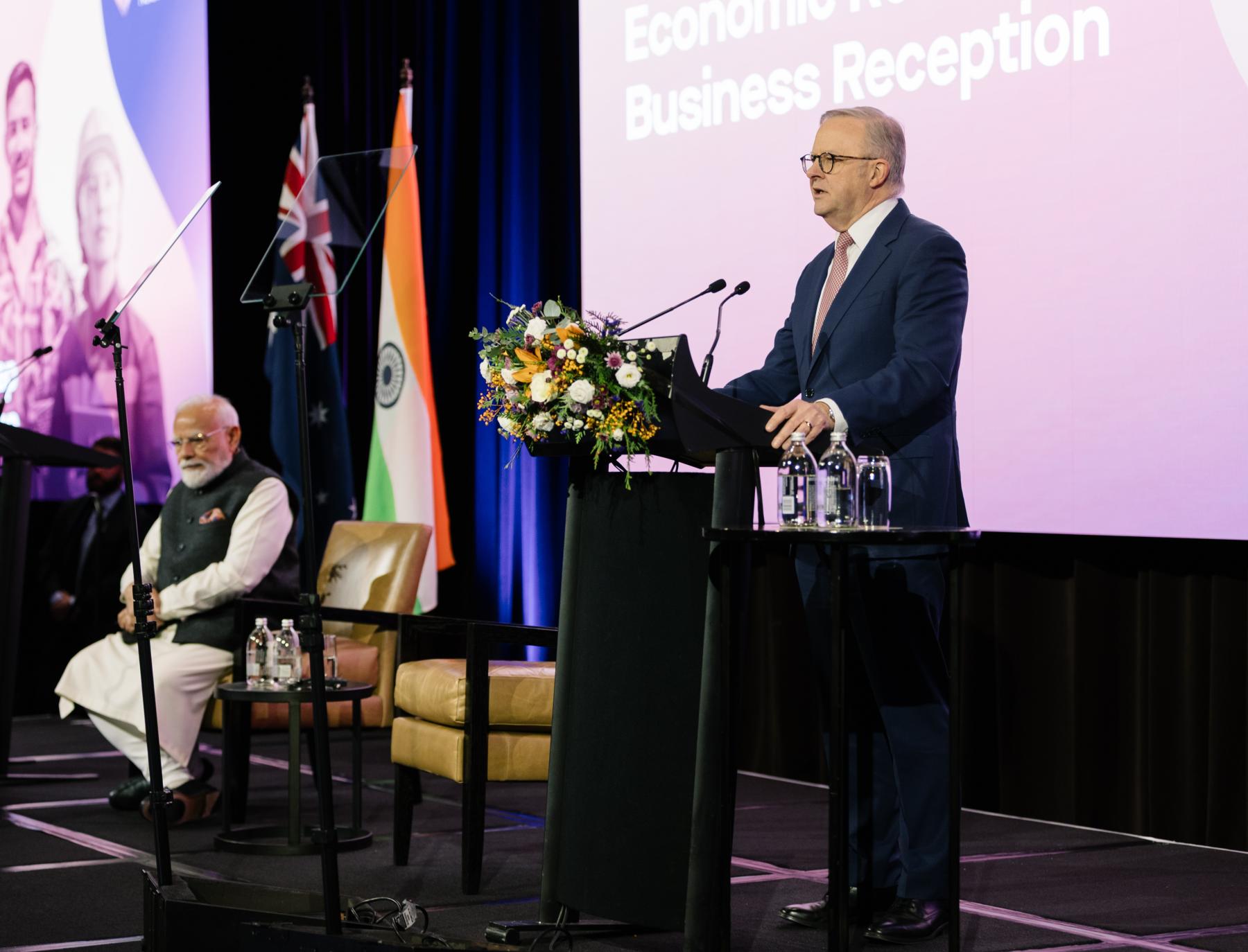 Prime Ministers Albanese and Modi in Melbourne Jul2026